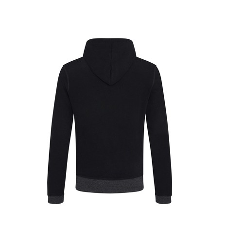 Sweat capuche zippé en coton recyclés thumbnail 4