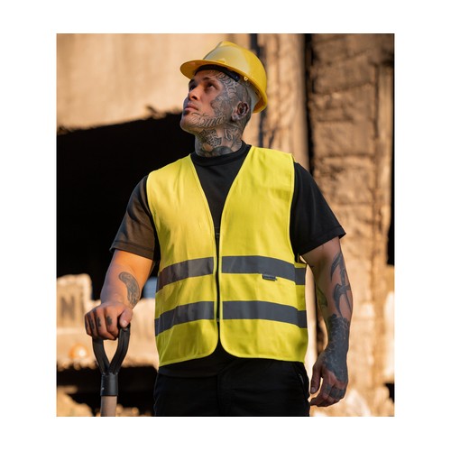 Gilet de sécurité zippé