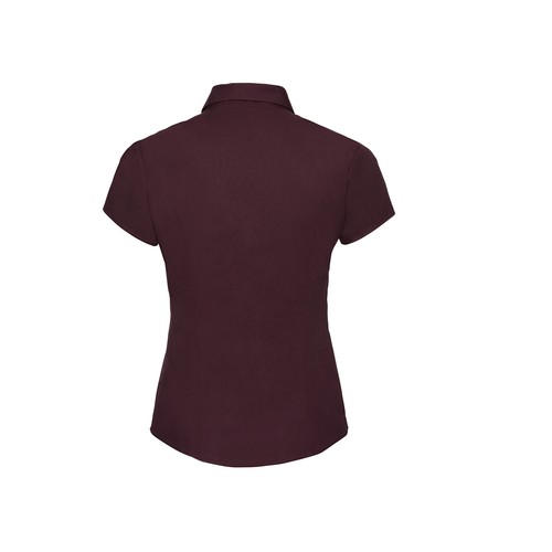 LADIES' SHORT SLEEVE FITTED STRETCH SHIRT thumbnail 4