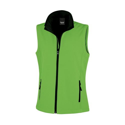 Bodywarmer Softshell imprimable femme