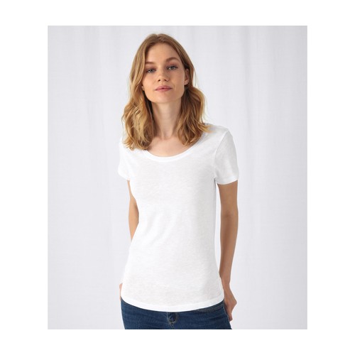 Tee-shirt femme Slub en coton bio