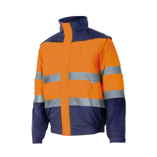 BLOUSON MATELASSÉ 2 EN 1 HAUTE VISIBILITÉ