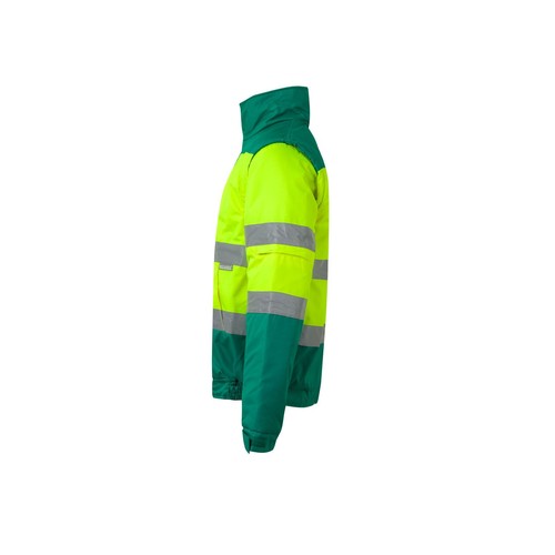 BLOUSON MATELASSÉ 2 EN 1 HAUTE VISIBILITÉ