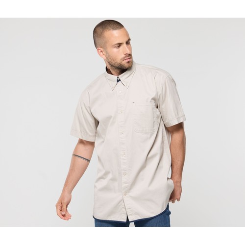 Chemise coton manches courtes