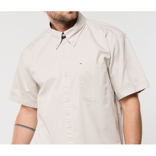 Chemise coton manches courtes thumbnail 5