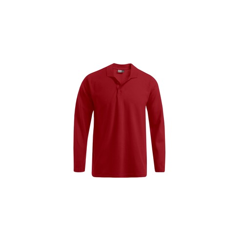 Polo homme manches longues 220 thumbnail 4