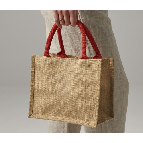 Petit sac en toile de jute