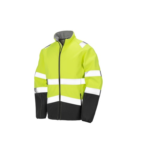 Veste Softshell de travail visibilité augmentée thumbnail 4