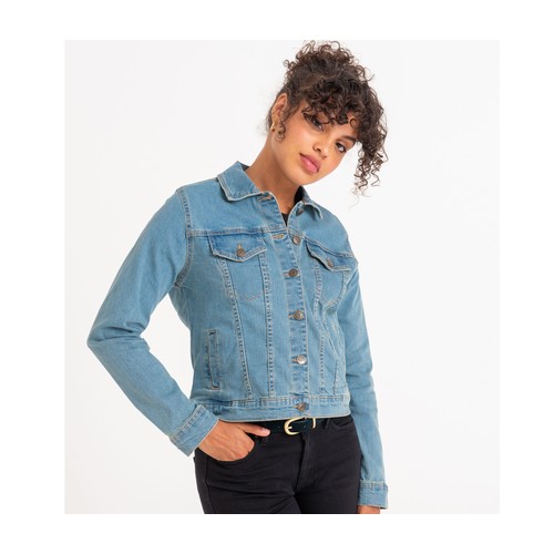 Veste en jean femme