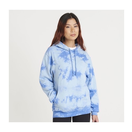 Sweat à capuche tie-dye