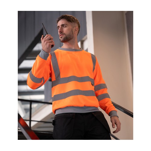 SUDADERA CINTAS REFLECTANTES