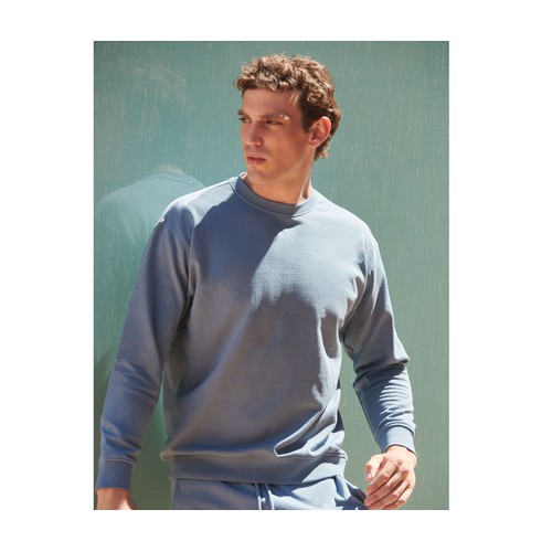 Sweat en coton et polyester recyclés