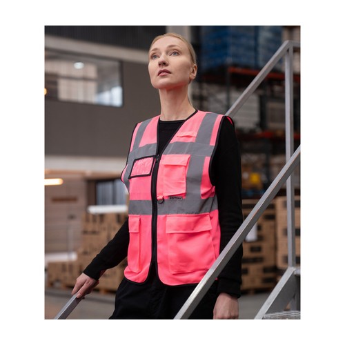 Gilet de sécurité multifonctionnel avec poches thumbnail 6