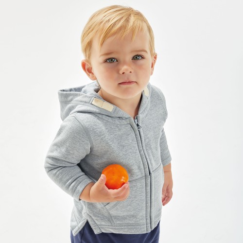 Sweat zippé à capuche