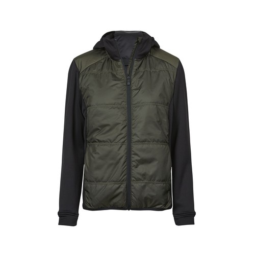 Veste bi-matière à capuche femme thumbnail 4