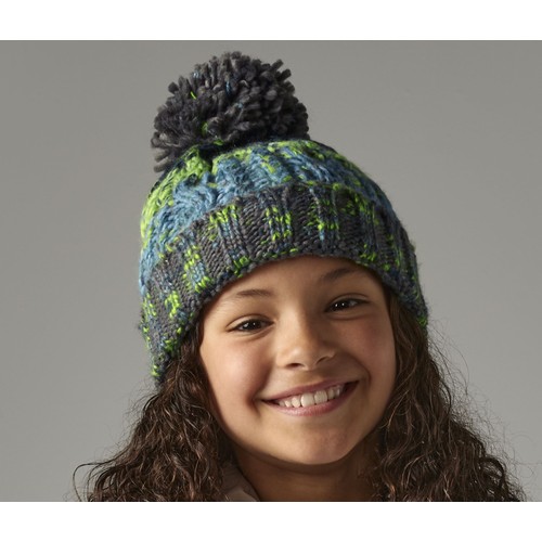 Bonnet enfant Corkscrew avec pompon