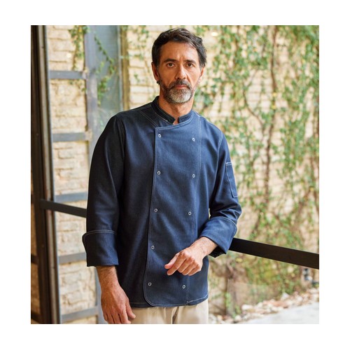 VESTE DE CUISINE EN DENIM