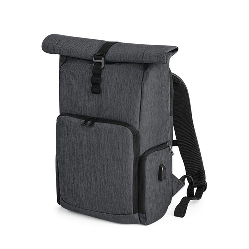 Sac à dos avec rabat enroulable et chargeur Q-Tech thumbnail 4