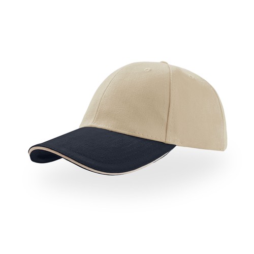 Casquette 6 pans sandwich