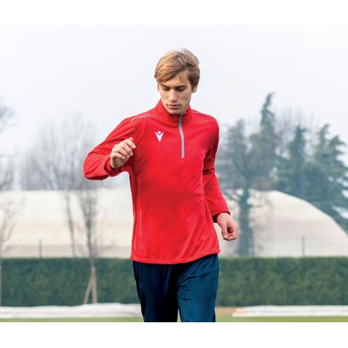 Tee-shirt respirant col zippé