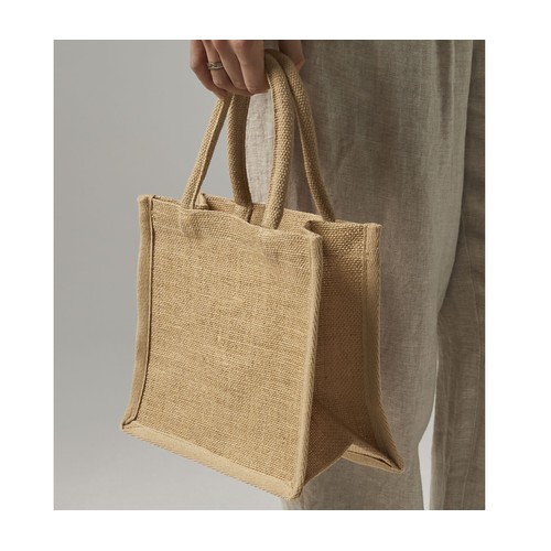 Sac cadeau en toile de jute