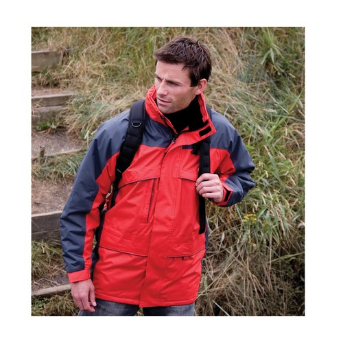 Parka doublée polaire