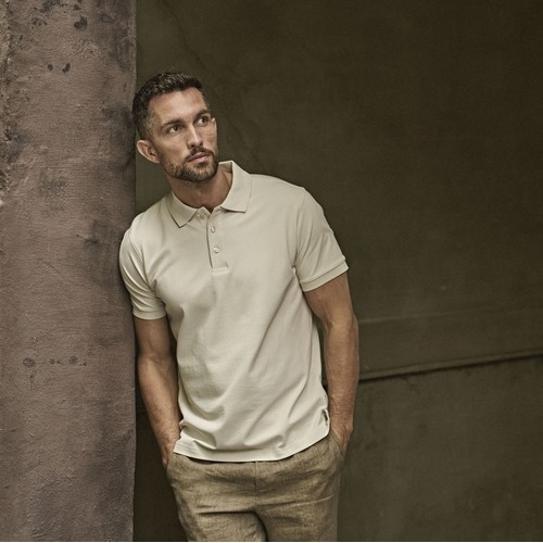 Polo stretch homme