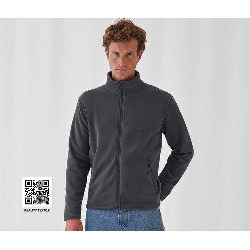 Veste polaire zippée homme