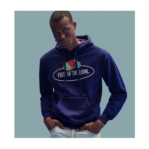 Sweat capuche unisexe logo Fruit of the Loom