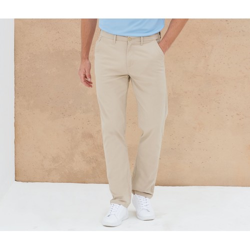 Pantalon homme chino ceinture ajustable