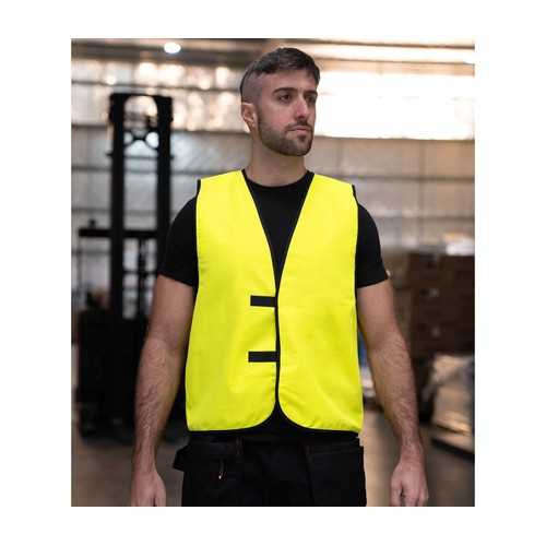 Gilet haute avec visibilité augmentée