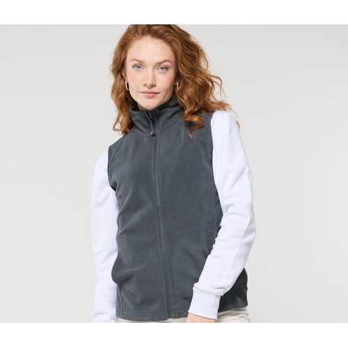 Gilet micropolaire femme