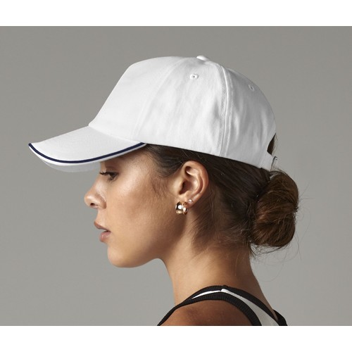 Casquette Authentic visière passepoilée