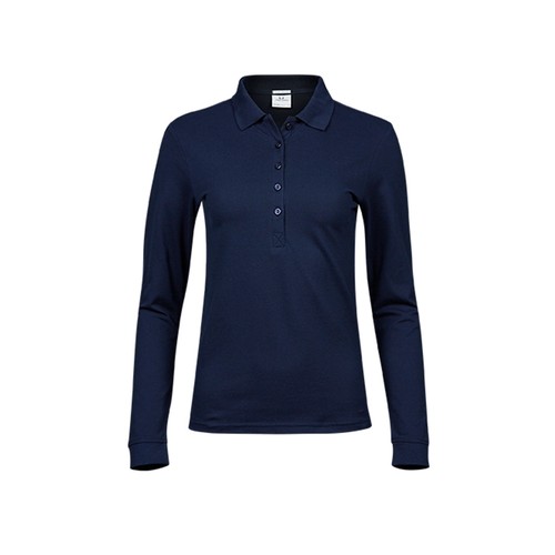 Polo stretch manches longues femme thumbnail 4