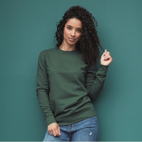 Sweatshirt col rond unisexe