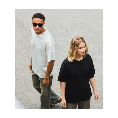 Tee-shirt unisexe oversize en coton organique thumbnail 13