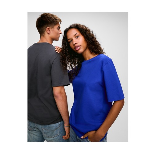 Tee-shirt unisexe oversize en coton organique thumbnail 6