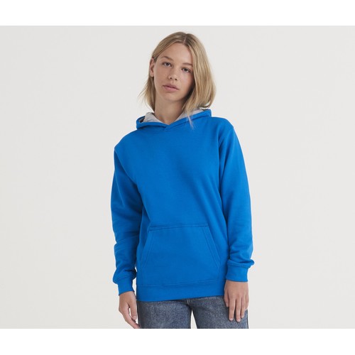 Sweat enfant capuche contrastée