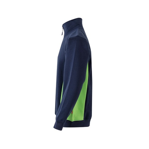 SWEAT BICOLORE COL ZIPPÉ thumbnail 4