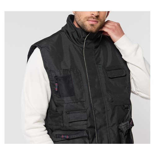 Bodywarmer multi-poches doublé polaire