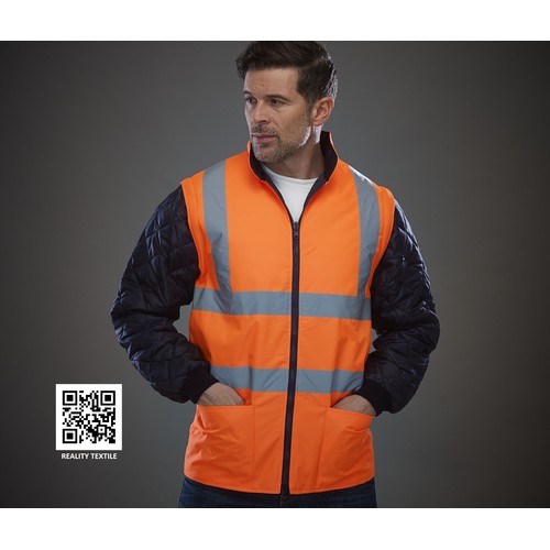 Parka matelassée avec manches détachables