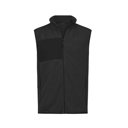 Bodywarmer épais avec empiècements renforcés