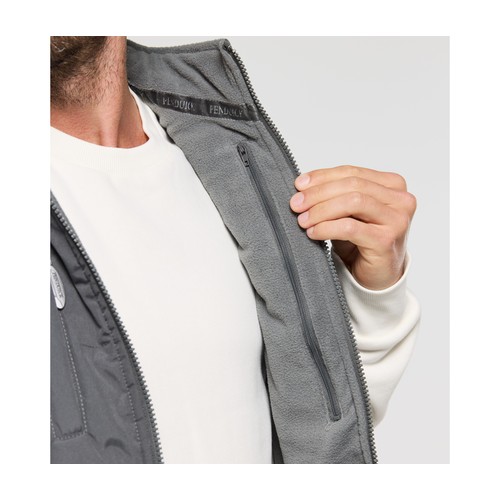 Bodywarmer matelassé et polaire thumbnail 5