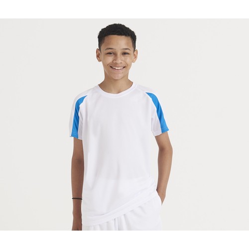 Tee-shirt de sport contrasté