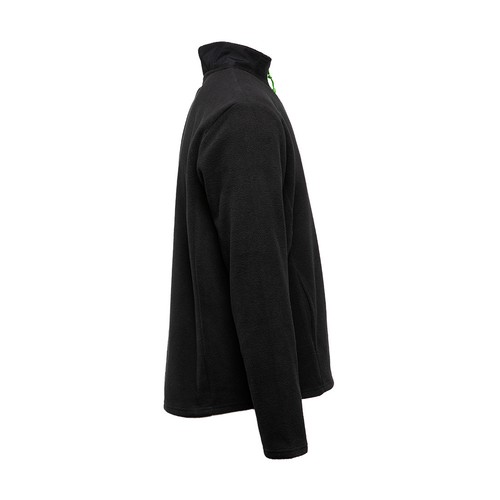 Polaire col zippé contrasté