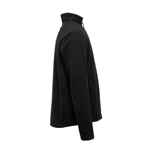 Polaire col zippé contrasté
