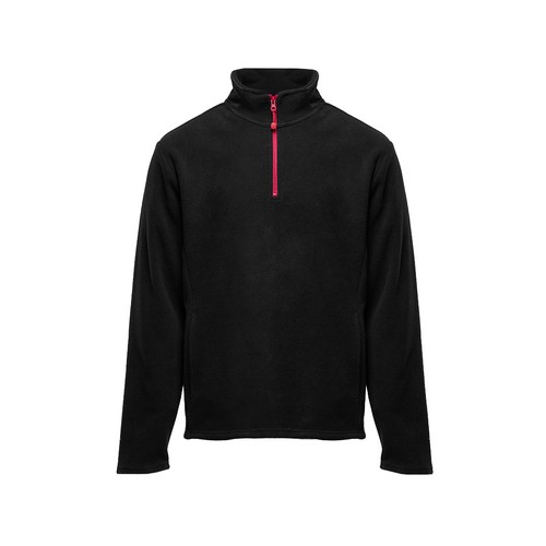 Polaire col zippé contrasté