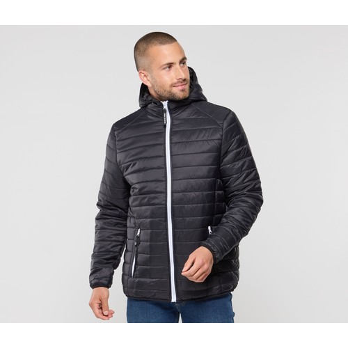 Doudoune légère à capuche homme