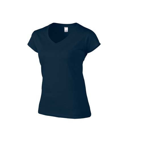 Tee-shirt col V femme thumbnail 4