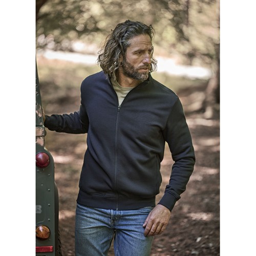 Sweat zippé sans capuche